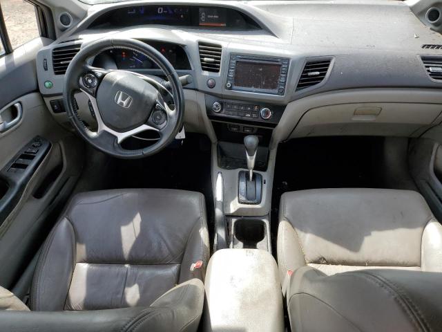 19XFB2F98CE004427 - 2012 HONDA CIVIC EXL შავი ფოტო 8