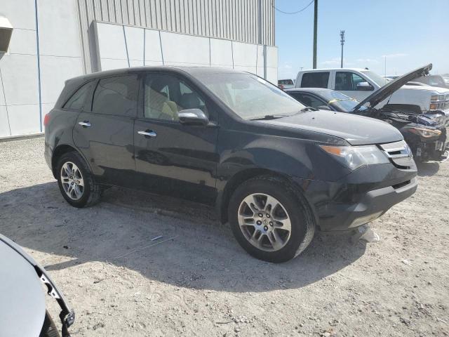 2HNYD28249H528605 - 2009 ACURA MDX BLACK photo 4