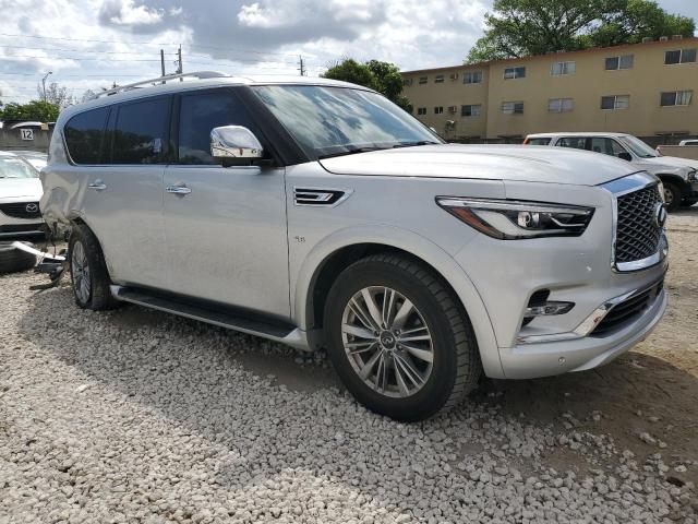 JN8AZ2NE4K9231822 - 2019 INFINITI QX80 LUXE SILVER photo 4