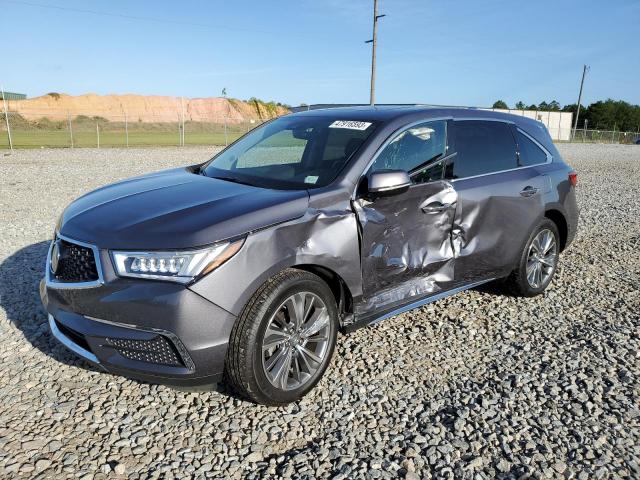 5FRYD4H59HB004106 - 2017 ACURA MDX TECHNOLOGY GRAY photo 1