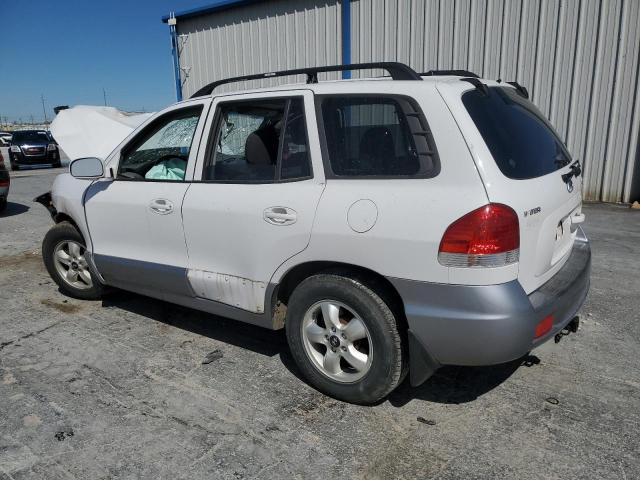 KM8SC73D95U936301 - 2005 HYUNDAI SANTA FE GLS WHITE photo 2