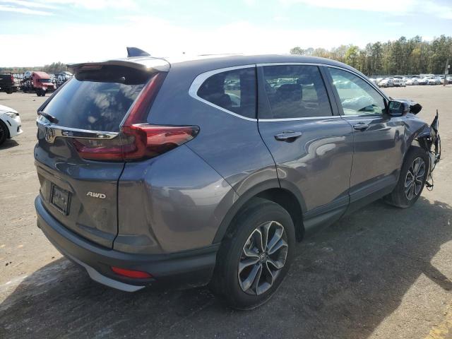 5J6RW2H50MA008207 - 2021 HONDA CR-V EX GRAY photo 3