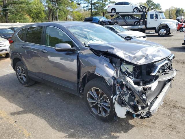 5J6RW2H50MA008207 - 2021 HONDA CR-V EX GRAY photo 4