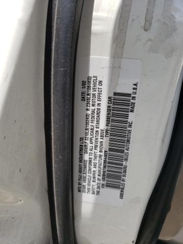 4S3BH675926644926 - 2002 SUBARU LEGACY OUTBACK AWP 双色 照片 12