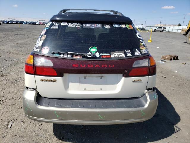 4S3BH675926644926 - 2002 SUBARU LEGACY OUTBACK AWP 双色 照片 6