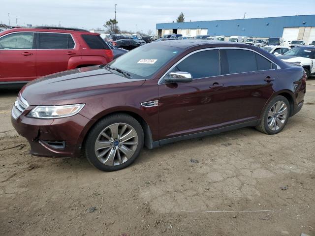 1FAHP2FW5AG109199 - 2010 FORD TAURUS LIMITED BURGUNDY photo 1