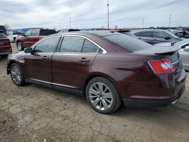 1FAHP2FW5AG109199 - 2010 FORD TAURUS LIMITED BURGUNDY photo 2