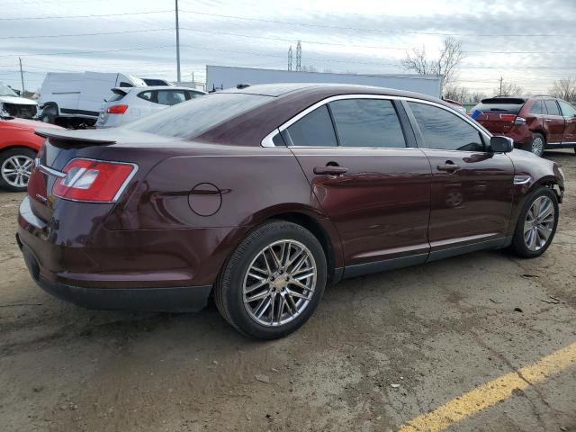 1FAHP2FW5AG109199 - 2010 FORD TAURUS LIMITED BURGUNDY photo 3