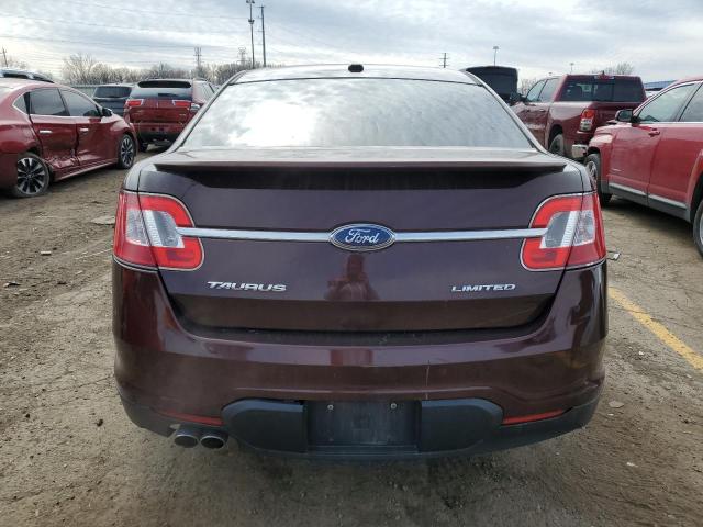 1FAHP2FW5AG109199 - 2010 FORD TAURUS LIMITED BURGUNDY photo 6