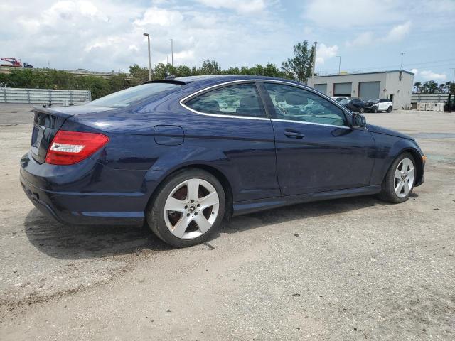 WDDGJ4HB0DG095848 - 2013 MERCEDES-BENZ C 250 BLUE photo 3