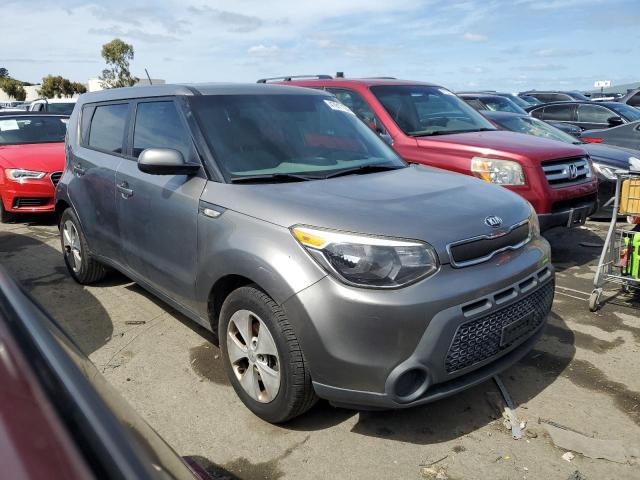 KNDJN2A25E7020096 - 2014 KIA SOUL GRAY photo 4