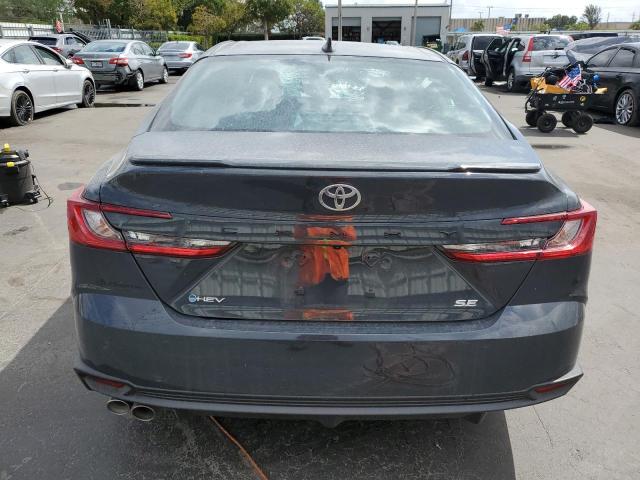 4T1DAACK2SU077204 - 2025 TOYOTA CAMRY XSE BLACK photo 6