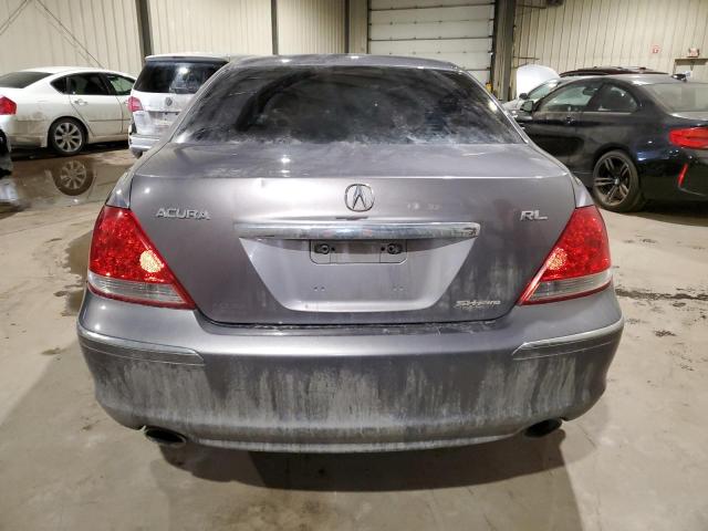 JH4KB16325C800068 - 2005 ACURA RL GRAY photo 6