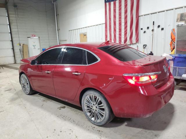1G4PS5SK0D4154867 - 2013 BUICK VERANO RED photo 2