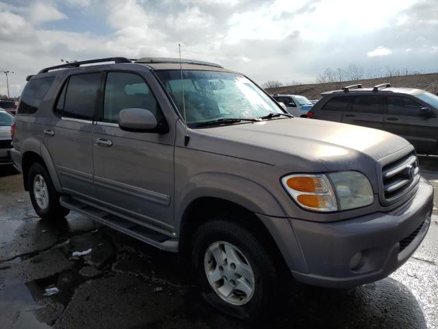 5TDBT48A61S022393 - 2001 TOYOTA SEQUOIA LIMITED GRAY photo 4