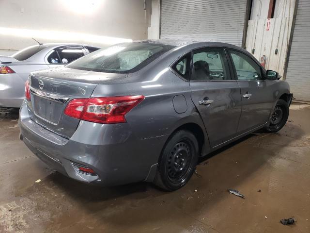 3N1AB7AP3JY340126 - 2018 NISSAN SENTRA S GRAY photo 3