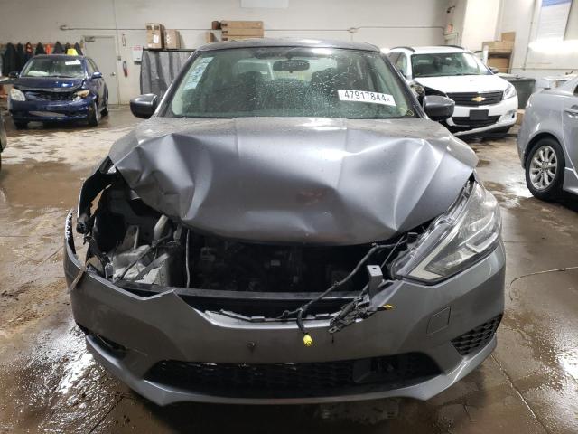 3N1AB7AP3JY340126 - 2018 NISSAN SENTRA S GRAY photo 5