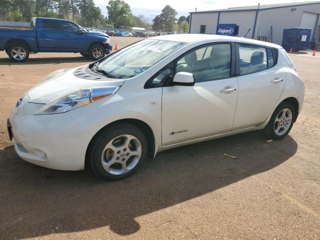 JN1AZ0CP1BT001150 - 2011 NISSAN LEAF SV WHITE photo 1