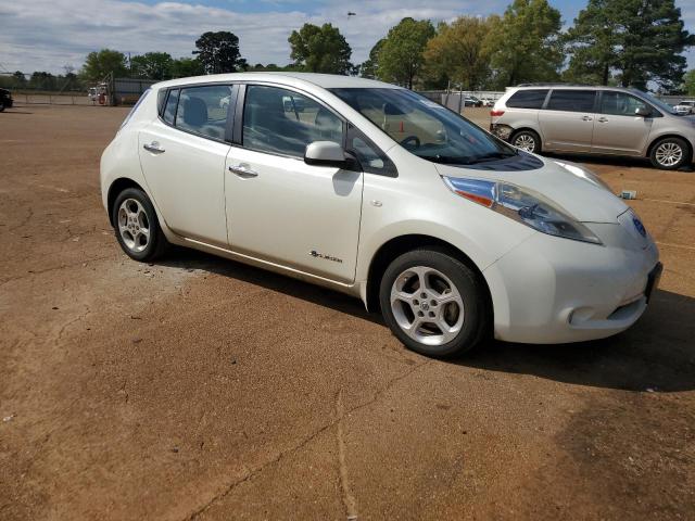 JN1AZ0CP1BT001150 - 2011 NISSAN LEAF SV WHITE photo 4