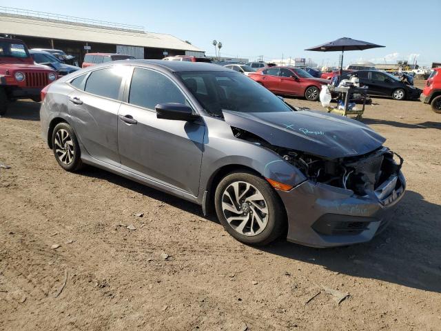 2HGFC2F71JH565874 - 2018 HONDA CIVIC EX GRAY photo 4