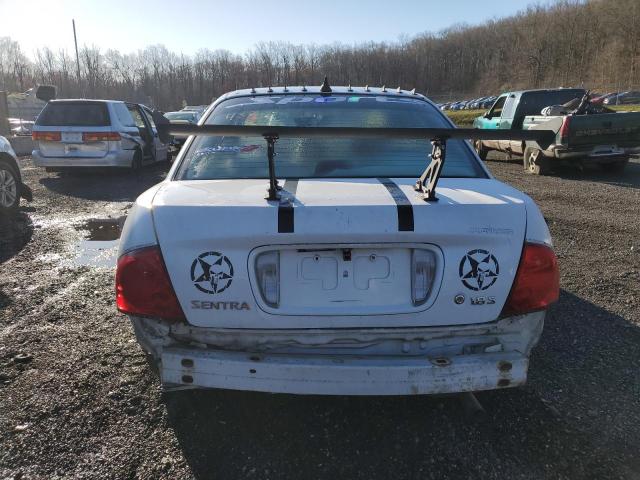 3N1CB51DX6L579101 - 2006 NISSAN SENTRA 1.8 WHITE photo 6