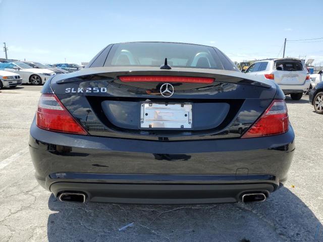 WDDPK4HA3CF039766 - 2012 MERCEDES-BENZ SLK 250 BLACK photo 6