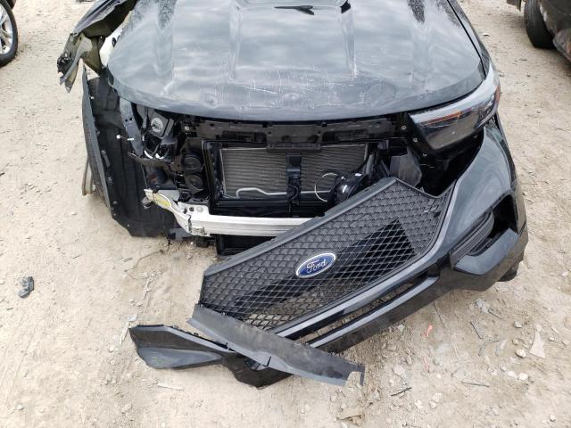 1FM5K8AB6LGA41920 - 2020 FORD EXPLORER POLICE INTERCEPTOR BLACK photo 11