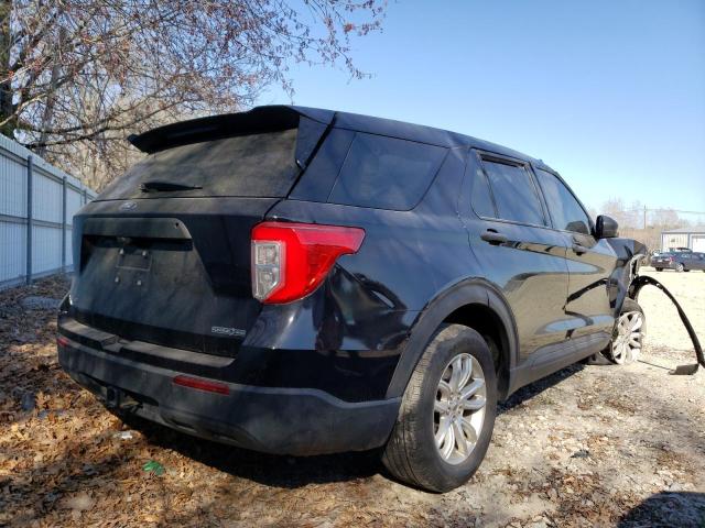 1FM5K8AB6LGA41920 - 2020 FORD EXPLORER POLICE INTERCEPTOR BLACK photo 3