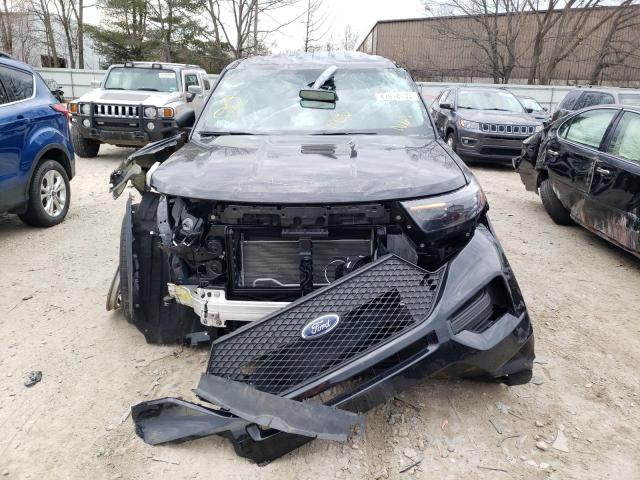 1FM5K8AB6LGA41920 - 2020 FORD EXPLORER POLICE INTERCEPTOR BLACK photo 5