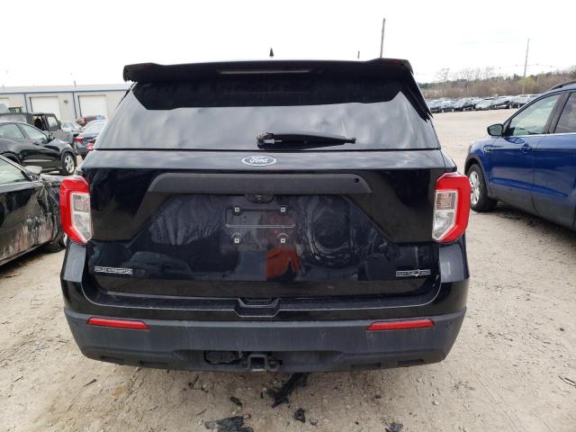 1FM5K8AB6LGA41920 - 2020 FORD EXPLORER POLICE INTERCEPTOR BLACK photo 6