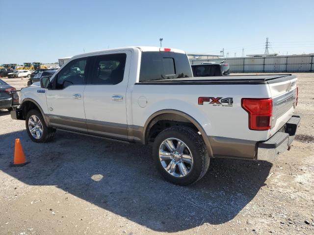 1FTEW1EG3JFA71580 - 2018 FORD F150 SUPERCREW WHITE photo 2