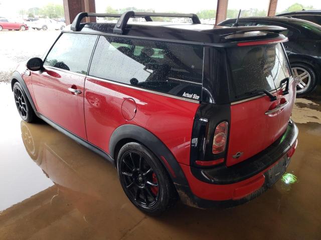 WMWZF3C52BTY00148 - 2011 MINI COOPER CLUBMAN RED photo 2