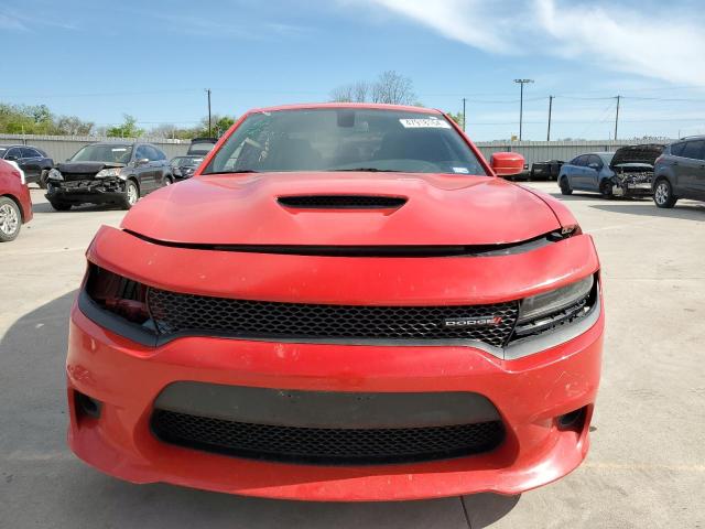 2C3CDXCT9KH689071 - 2019 DODGE CHARGER R/T RED photo 5