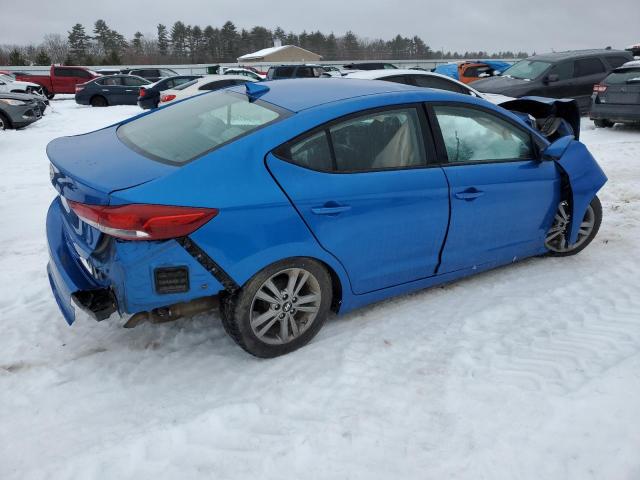 5NPD84LF7HH094166 - 2017 HYUNDAI ELANTRA SE BLUE photo 3