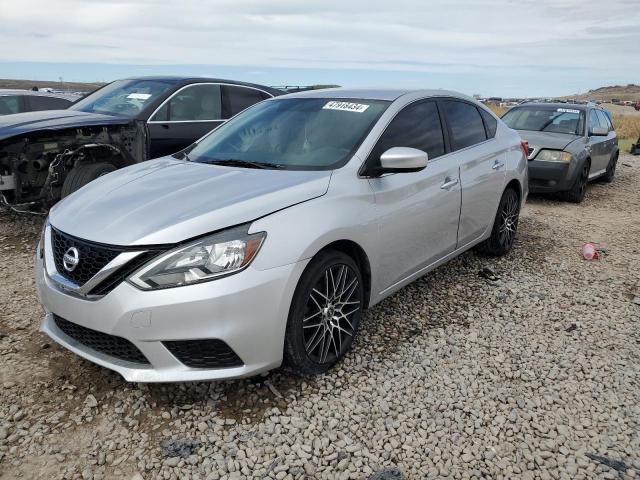 3N1AB7AP1GY284437 - 2016 NISSAN SENTRA S SILVER photo 1