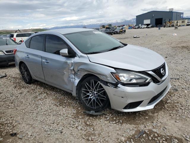 3N1AB7AP1GY284437 - 2016 NISSAN SENTRA S SILVER photo 4