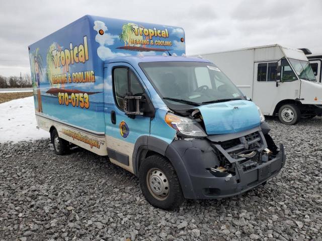 3C7WRVLG6JE144833 - 2018 RAM PROMASTER 3500 STANDARD Синий фото 4