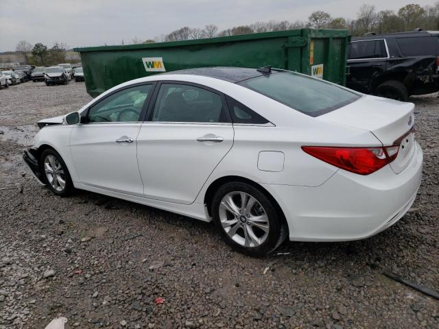 5NPEC4AC2CH410089 - 2012 HYUNDAI SONATA SE WHITE photo 2