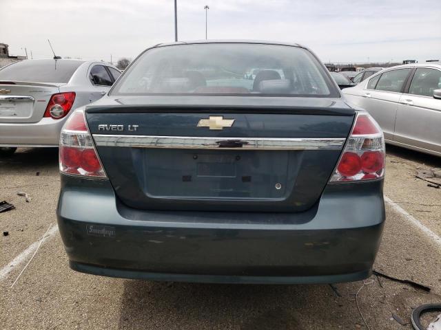 KL1TD5DE2BB140960 - 2011 CHEVROLET AVEO LS მწვანე ფოტო 6
