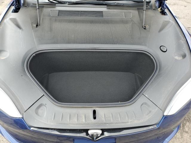 5YJSA1E6XMF455390 - 2021 TESLA MODEL S BLUE photo 11