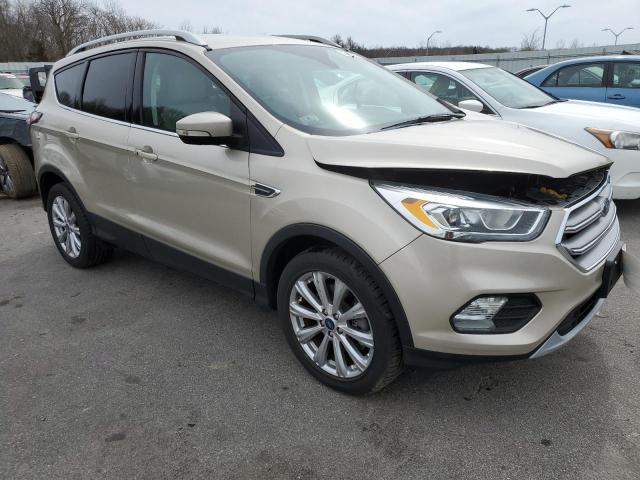 1FMCU9JD0HUC83491 - 2017 FORD ESCAPE TITANIUM TAN photo 4