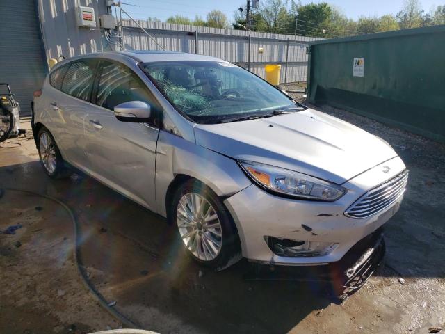 1FADP3N25FL278138 - 2015 FORD FOCUS TITANIUM SILVER photo 4