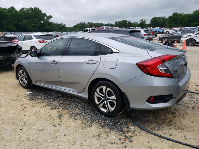 2HGFC2F51JH581894 - 2018 HONDA CIVIC LX SILVER photo 2