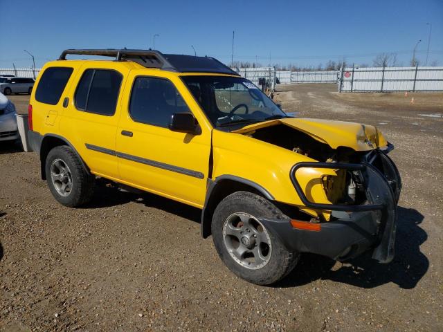 5N1MD28Y72C587323 - 2002 NISSAN XTERRA SE YELLOW photo 4