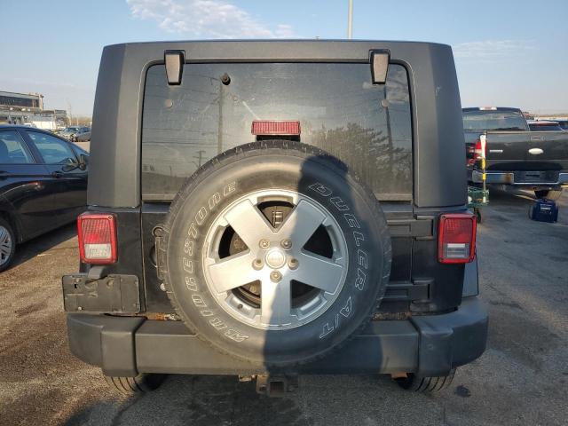 1J4GA59157L169079 - 2007 JEEP WRANGLER SAHARA BLACK photo 6