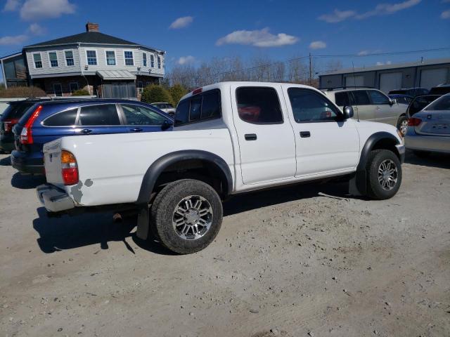 5TEGN92N11Z764468 - 2001 TOYOTA TACOMA DOUBLE CAB PRERUNNER WHITE photo 3