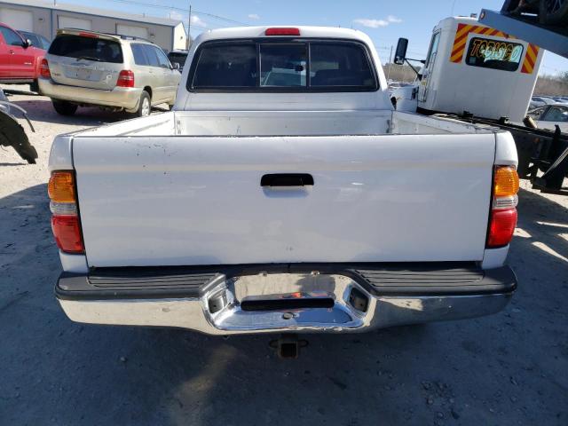 5TEGN92N11Z764468 - 2001 TOYOTA TACOMA DOUBLE CAB PRERUNNER WHITE photo 6