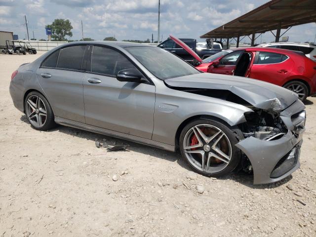 55SWF8HB8GU119518 - 2016 MERCEDES-BENZ C 63 AMG-S GRAY photo 4