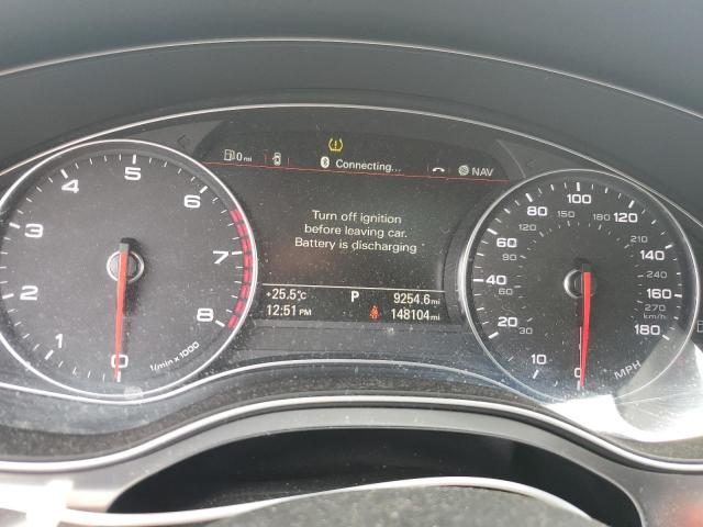 WAUHGBFC8EN145712 - 2014 AUDI A6 PRESTIGE შავი ფოტო 9