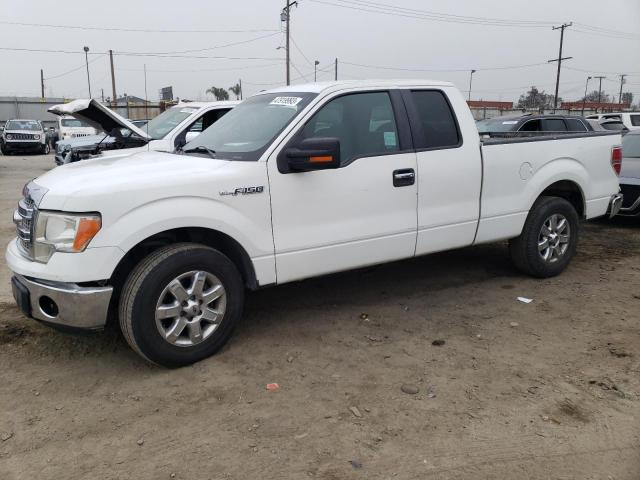 1FTEX1CM7EKD00541 - 2014 FORD F150 SUPER CAB WHITE photo 1